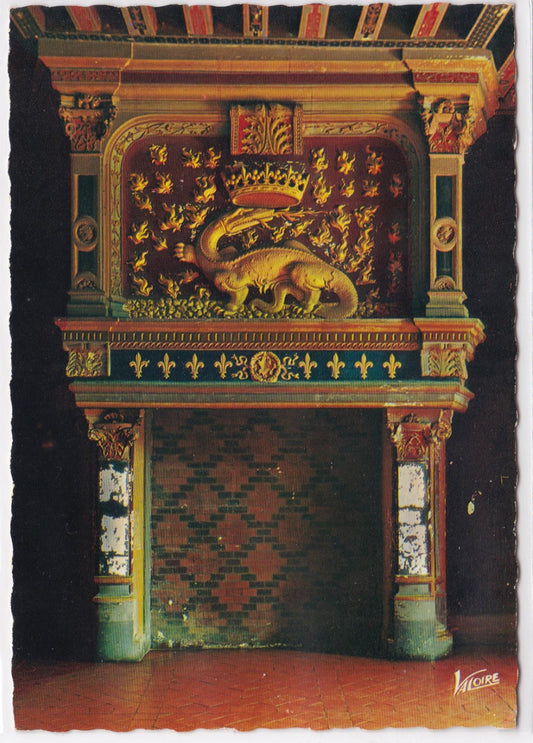 Carte Postale CPSM 41 Blois - Le Château - Cheminée Renaissance Roi François 1er
