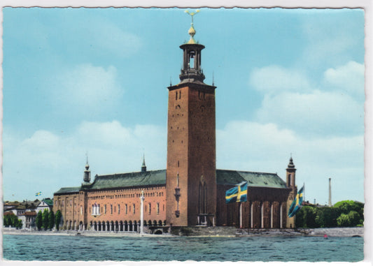 Carte Postale CPSM Sweden - Stockholm - Stadshuset