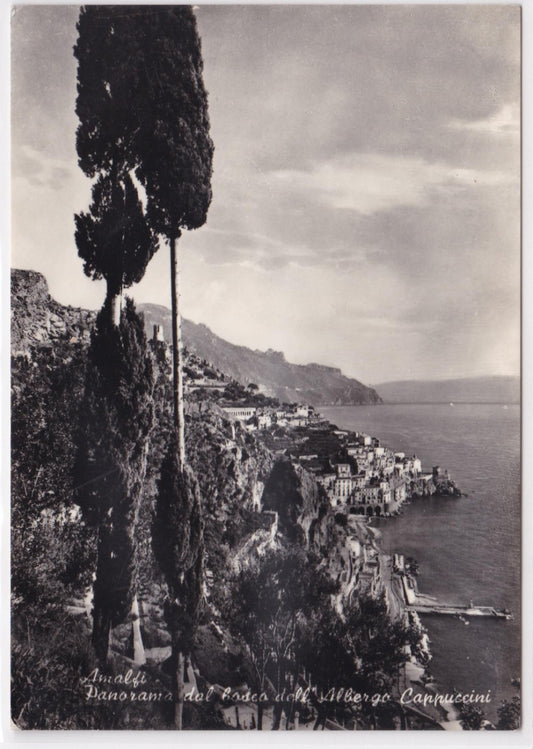 Carte Postale CPSM Italy - Amalfi - Panorama Dal Bosca Dell Albergo Cappuccini