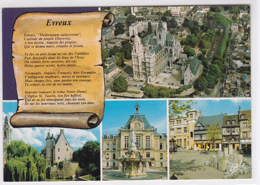 Carte Postale CPM 27 - Eure - Évreux - Multivue