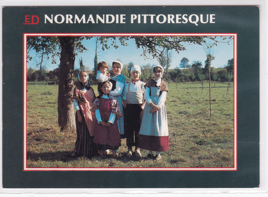 Carte Postale CPM 14 Normandie Pittoresque Folklore Normand Ferme De St Quentin