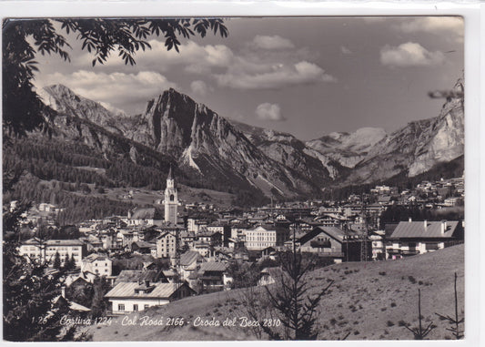 Carte Postale CPSM Italy - Cortina - Col Rosa - Croda Del Beco