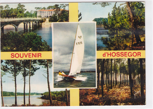 Carte Postale CPSM 40 Souvenir D'Hossegor - Multivue