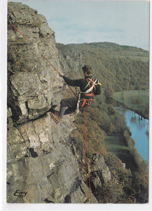 Carte Postale CPM 14 La Suisse Normande - Alpinisme Aux Rochers Des Parcs