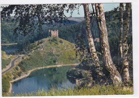 Carte Postale CPM 15 Auvergne - Site Et Château D'Alleuze Dominant La Truyère