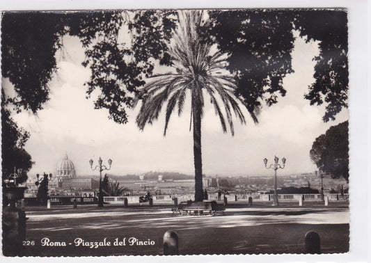 Carte Postale CPSM Italy - Roma - Piazzale Del Pincio