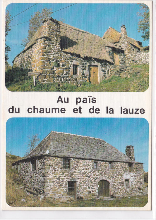 Carte Postale CPM 43 Au Païs Du Chaume Et De La Lauze - Vieilles Bâtisses