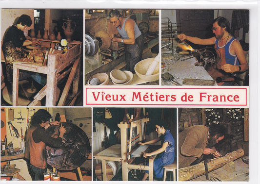 Carte Postale CPM Vieux Métiers De France - Multivue