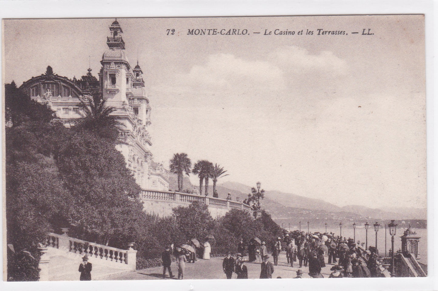 Carte Postale CPA Monte-Carlo - Le Casino Et Les Terrasses
