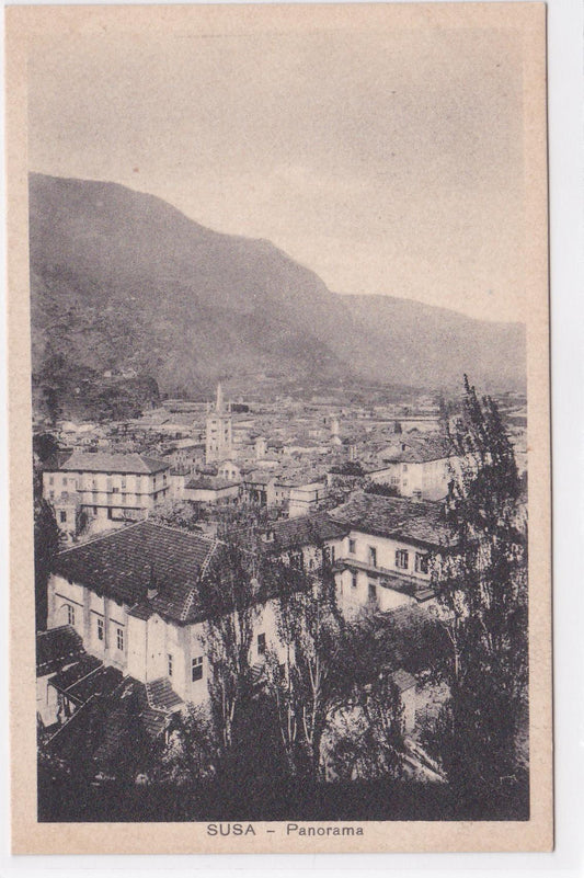 Carte Postale CPA Italy - Susa - Panorama