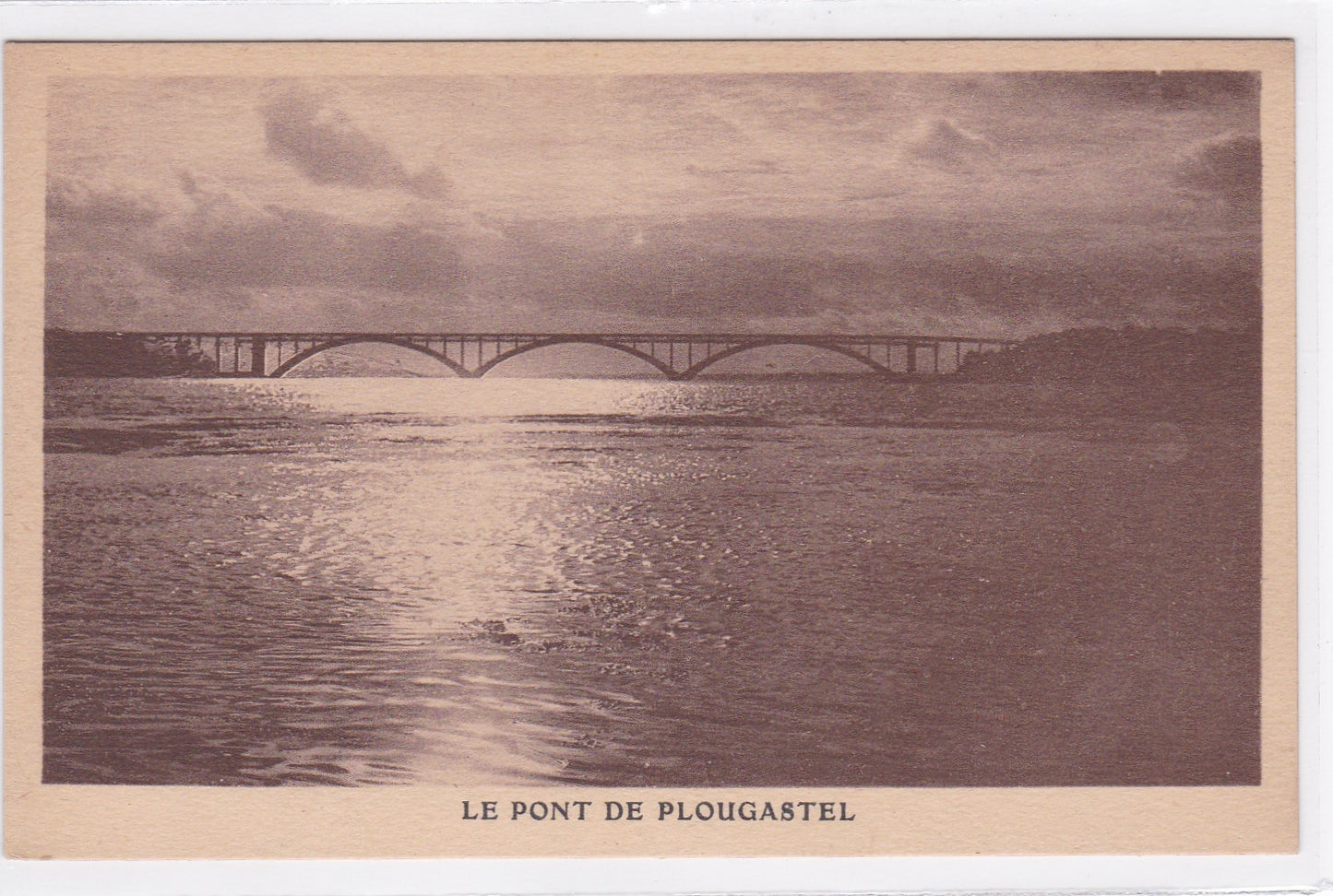 Carte Postale CPA 29 Le Pont De Plougastel