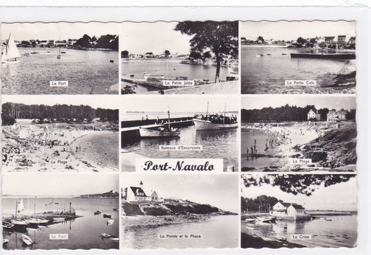 Carte Postale CPSM 56 Port-Navalo - Multivue