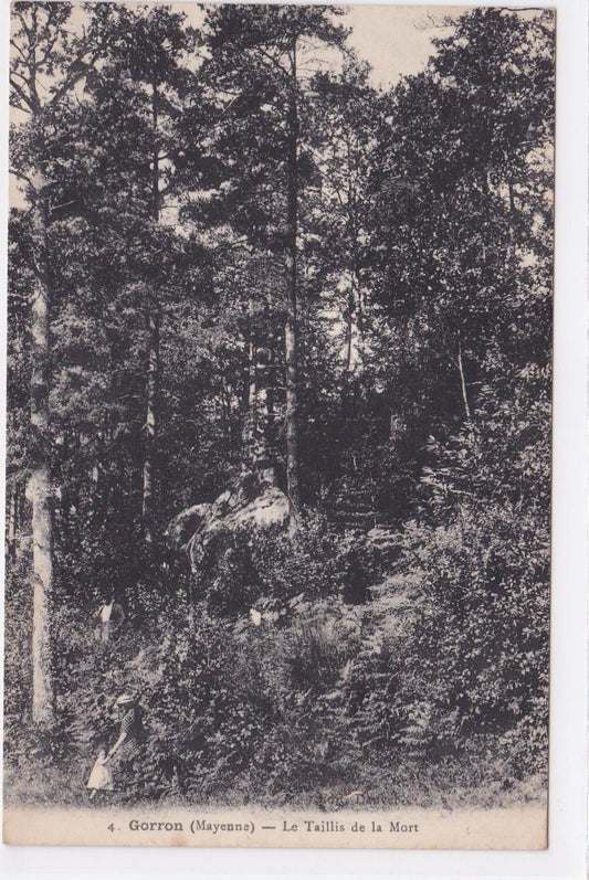 Carte Postale CPA 53 Gorron - Le Taillis De La Mort
