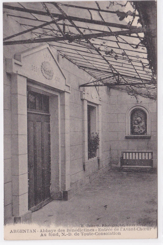 Carte Postale CPA 61 Argentan - Abbaye Des Bénédictines - Entrée Avant-Choeur