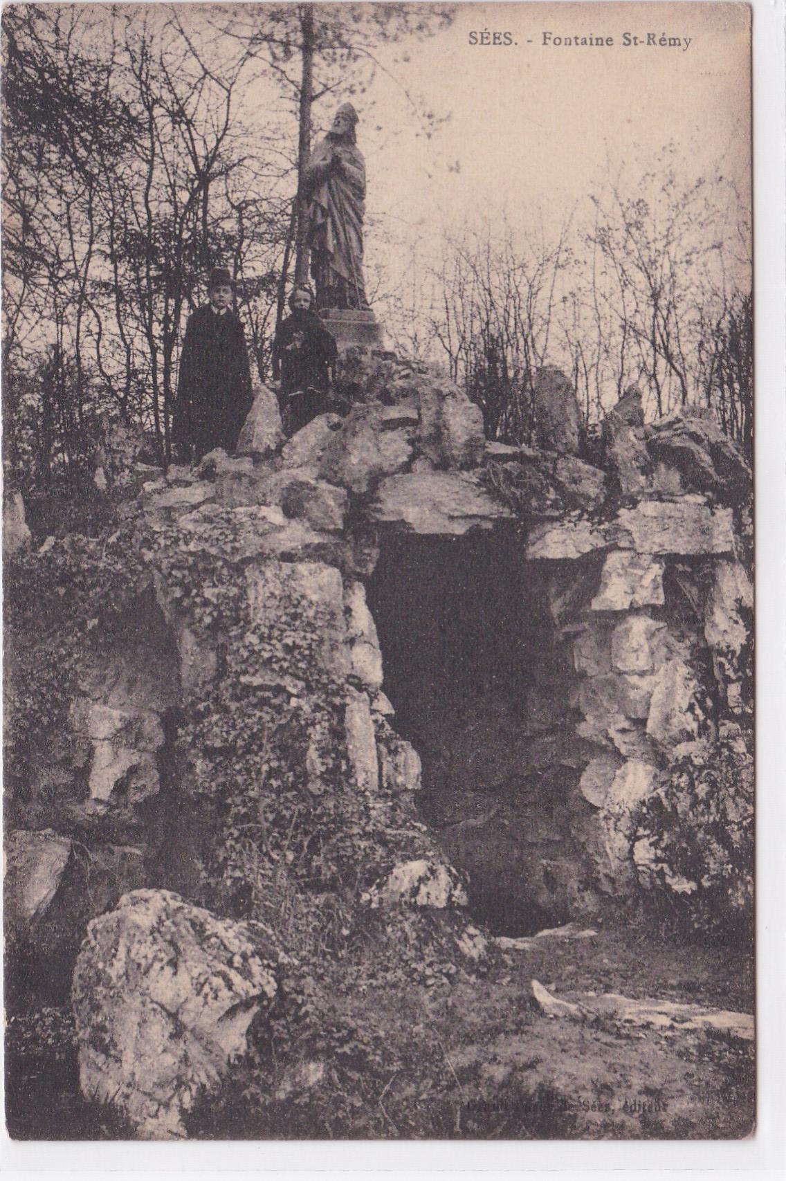 Carte Postale CPA 61 Sées - Fontaine St-Rémy