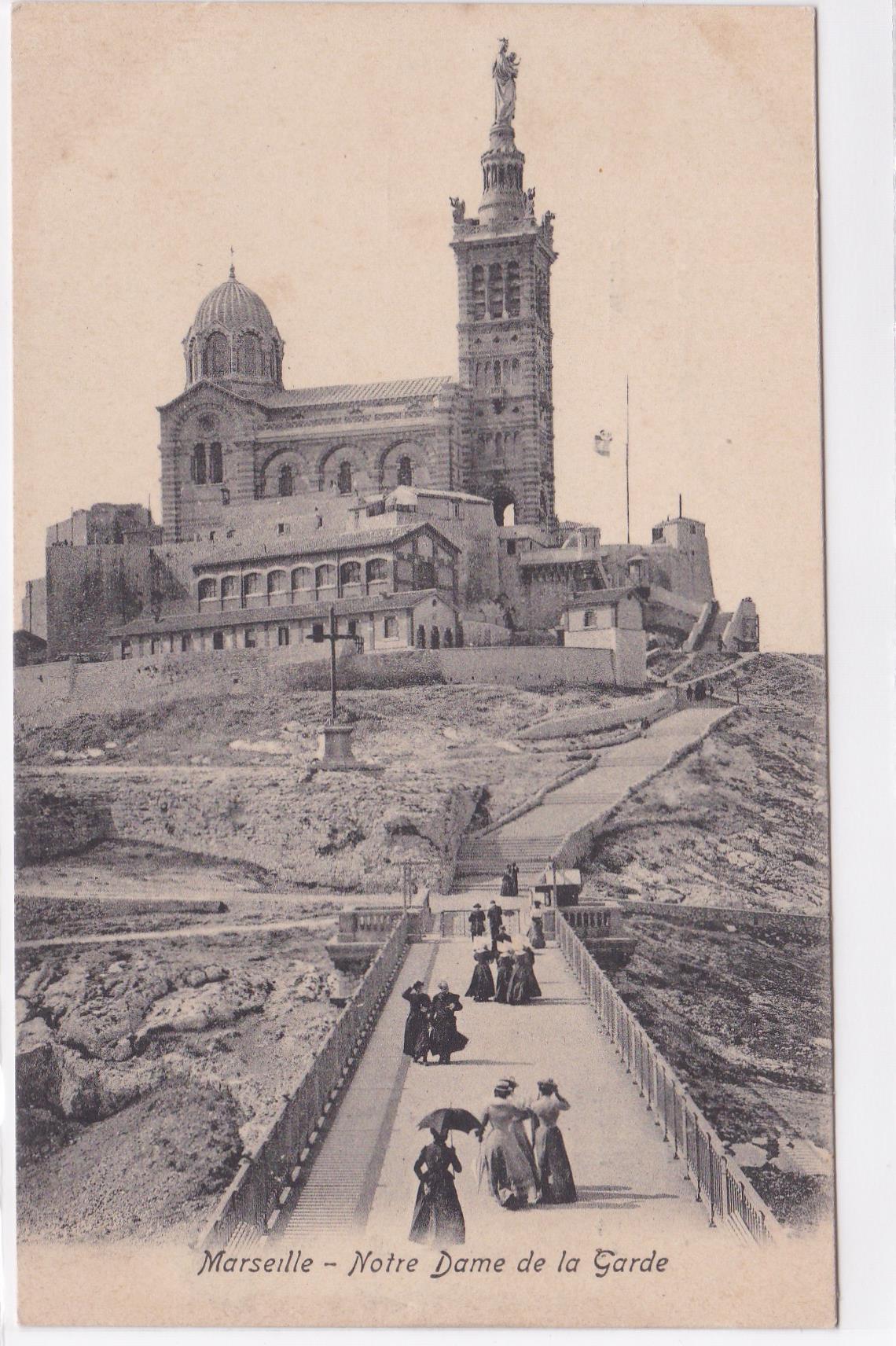 Carte Postale CPA 13 Marseille - Notre Dame De La Garde