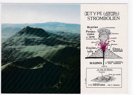 Carte Postale CPM 63 Auvergne - Le Puy De Pariou - Volcan Type Strombolien