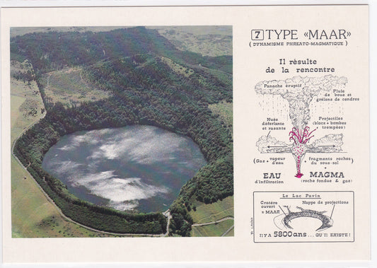 Carte Postale CPM 63 Auvergne - Le Lac Pavin - Volcan Type Maar