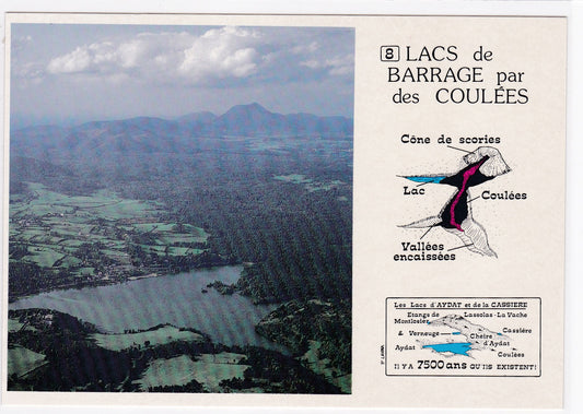 Carte Postale CPM 63 Auvergne - Les Lacs D'Aydat Et De La Cassière