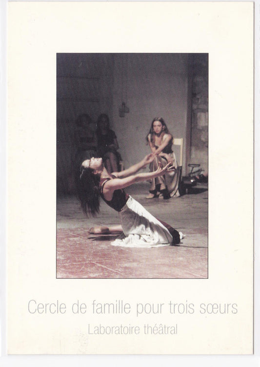 Carte Postale Cercle De Famille Pour Trois Sœurs Laboratoire Théâtral Tchekhov