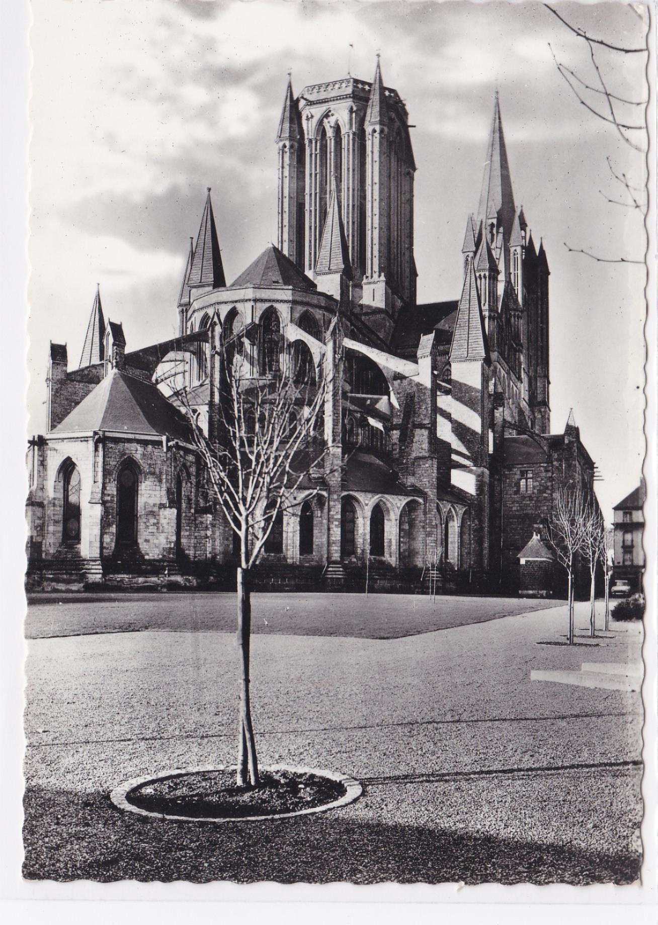 Carte Postale CPSM 50 Cathédrale De Coutances - L'Abside Côté Nord-Est