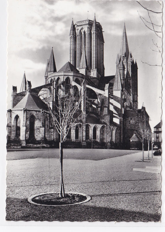 Carte Postale CPSM 50 Cathédrale De Coutances - L'Abside Côté Nord-Est