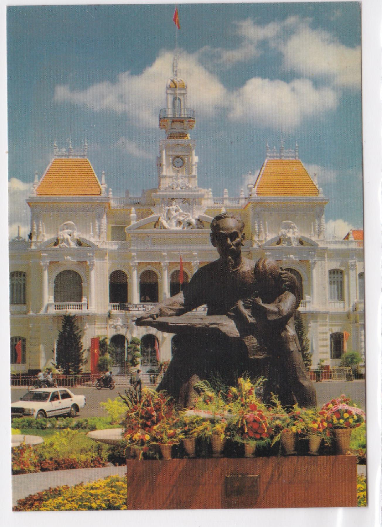 Carte Postale CPM Vietnam - Ho Chi Minh City - The City People's Committee