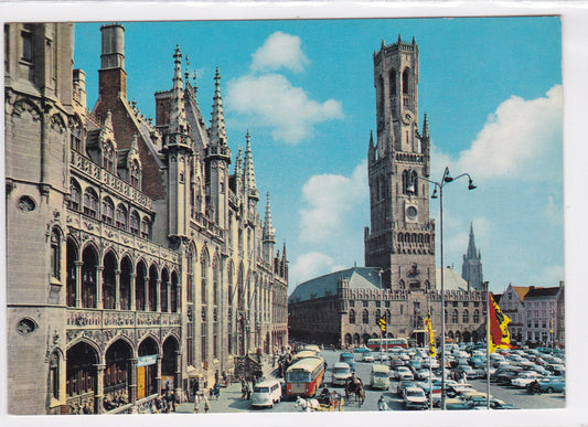 Carte Postale CPM Belgique - Bruges - Grand'Place Et Beffroi