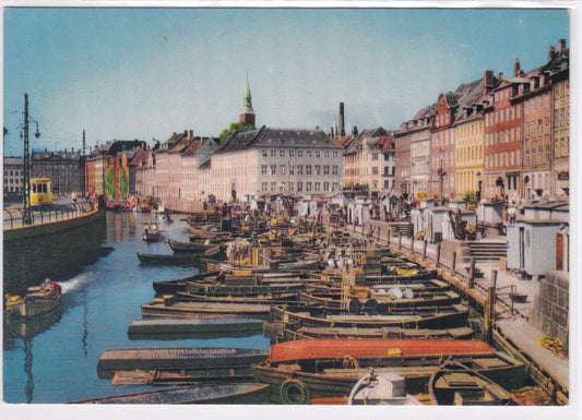 Carte Postale CPM Denmark - Copenhagen - The Fishmarket At Gammel Strand