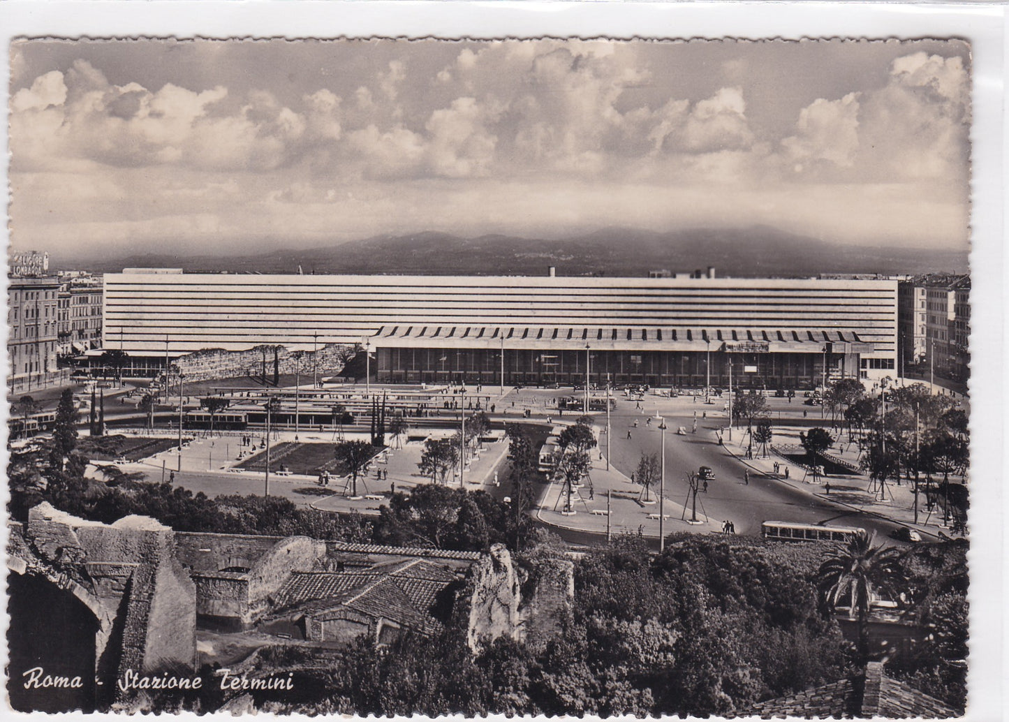 Carte Postale CPSM Italy - Roma - Stazione Termini