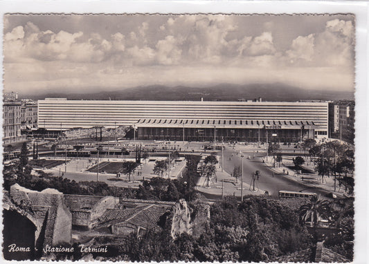 Carte Postale CPSM Italy - Roma - Stazione Termini