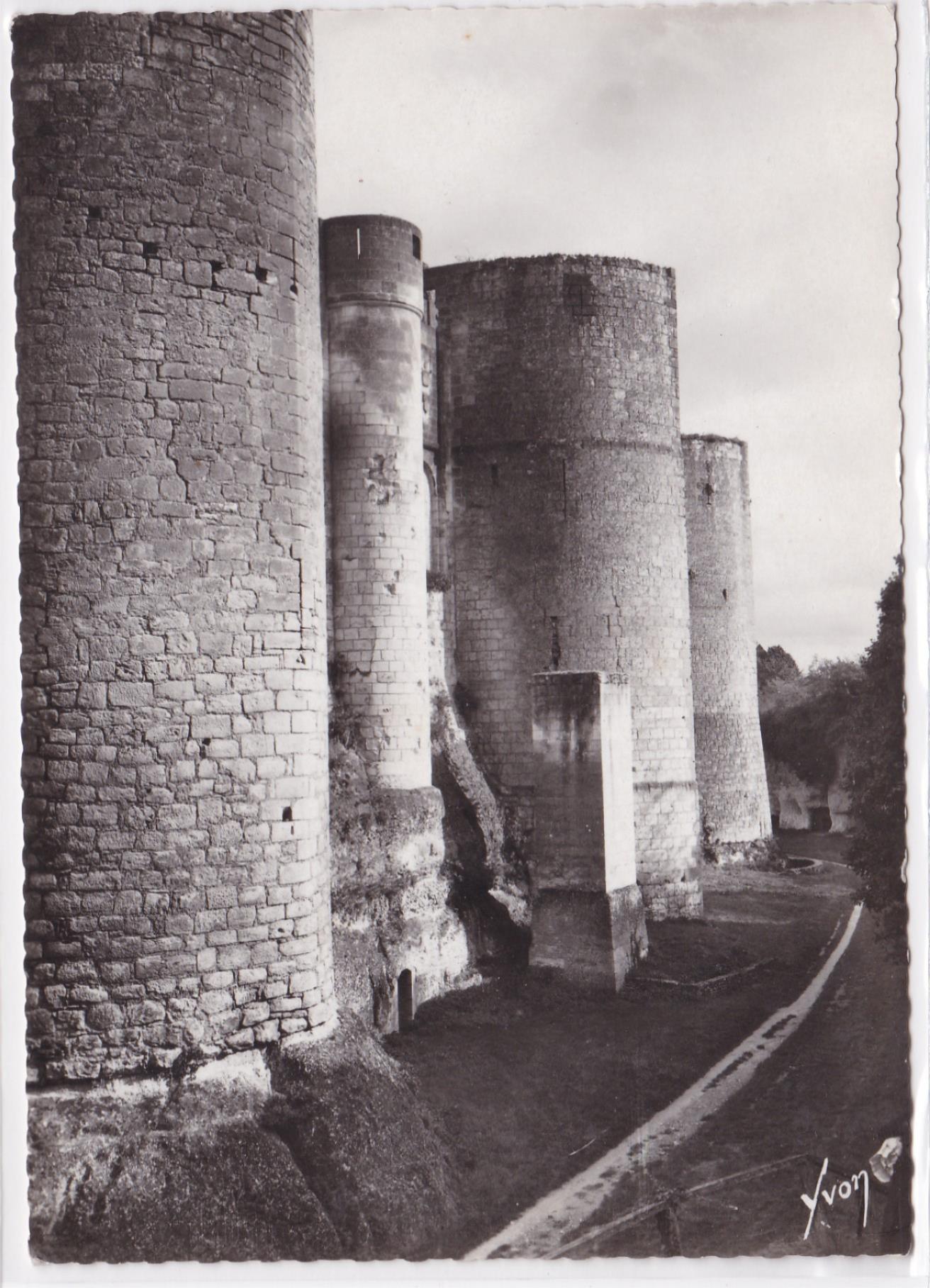 Carte Postale CPSM 37 Château De Loches - Façade Occidentale