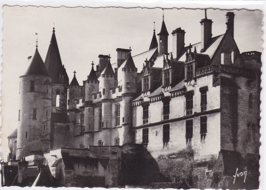 Carte Postale CPSM 37 Château De Loches Façade Orientale Et Tour D'Agnès Sorel