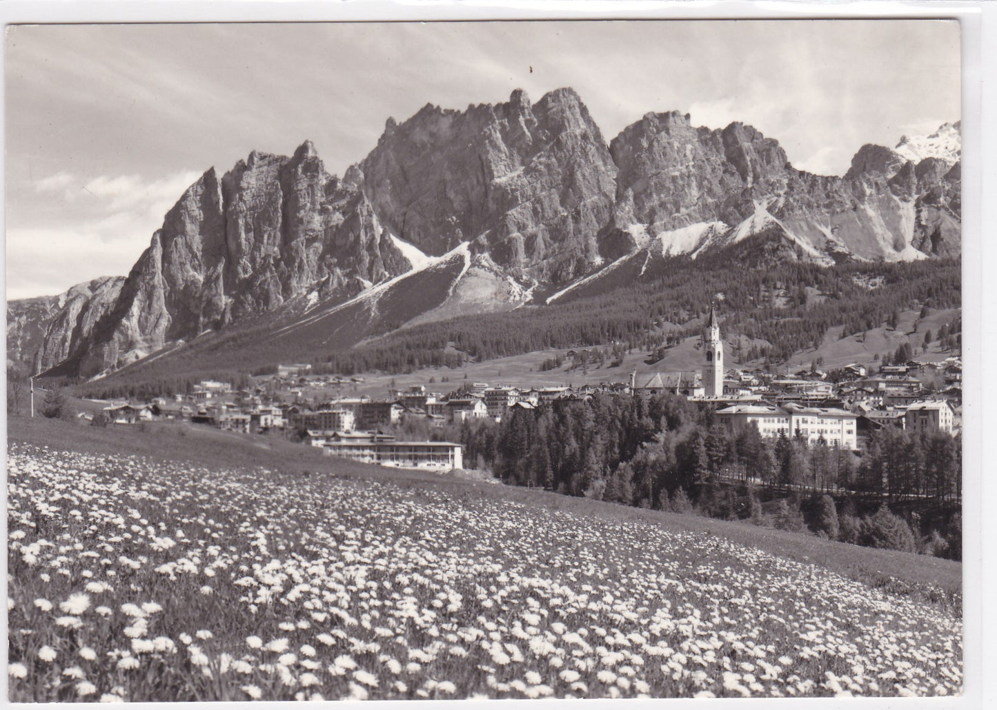 Carte Postale CPSM Italy - Cortina (m.1224) - Pomagagnon (m.2456)